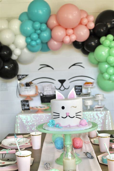 Cats / Birthday "Kitten Birthday Party" | Catch My Party