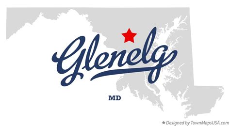 Map of Glenelg, MD, Maryland