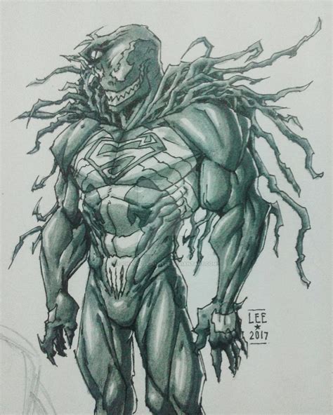 Venom-Superman Crossover by charddskinnylee on DeviantArt