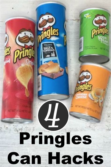 4 Pringles Can Hacks | Pringles can, Easy crafts for kids, Do it yourself crafts