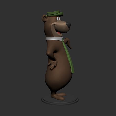 Yogi Bear 3D model 3D printable | CGTrader