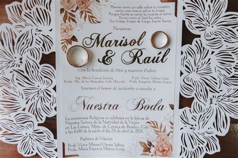 Invitaciones De Boda Texto