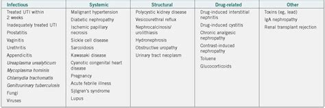 What causes sterile pyuria? : Evidence-Based Practice