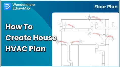How to Create a House HVAC Plan | EdrawMax - YouTube