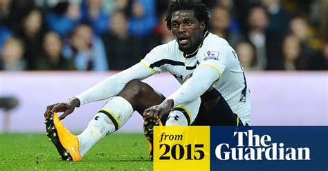 Emmanuel Adebayor considered suicide many times over family feud ...