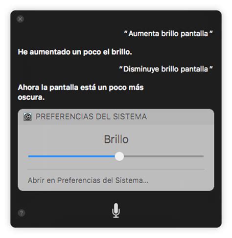 Mac: Controla el brillo de pantalla con Siri – Faq-mac