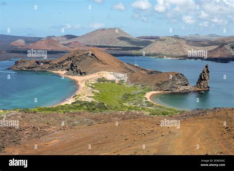 Bartolome Island, Galapagos. Bartolome Island is a volcanic islet in ...