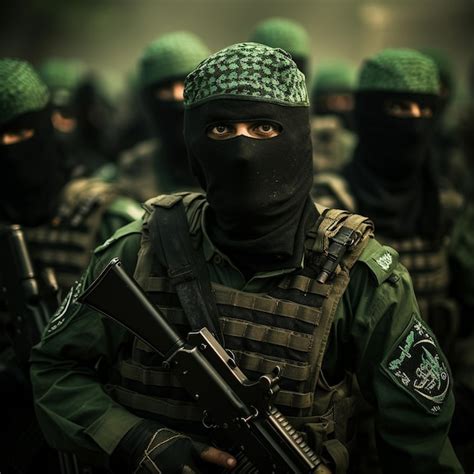 Premium Photo | Hamas Palestinian Militant group Hamas Group Images ...