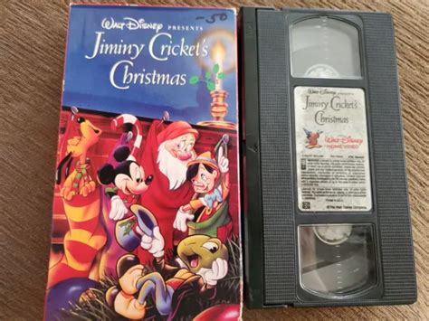 JIMINY CRICKET’S CHRISTMAS - VHS (Sleeve, CC) $12.21 - PicClick CA