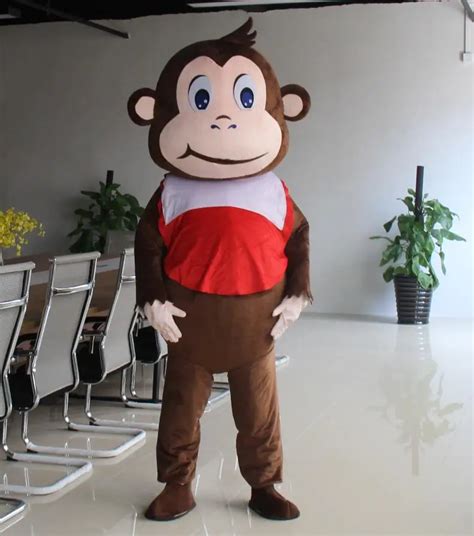 New style monkey Mascot Costume Cartoon Character mascot Costume Mascot ...