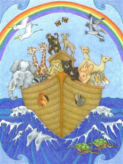 Noah's Ark Drawing by Alison Stein - Fine Art America