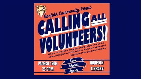 2023 Norfolk Volunteer Fair - YouTube