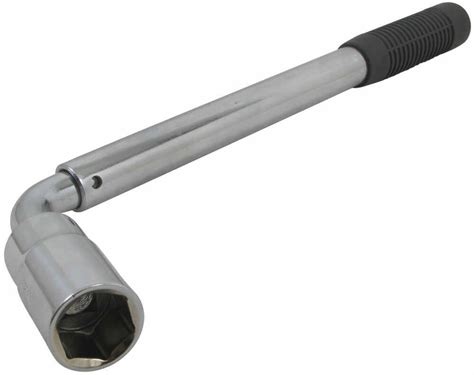 Telescoping Lug Wrench w/ Reversible Sockets - 13/16", 7/8", 17-mm to 19-mm Lug Nuts Redline ...