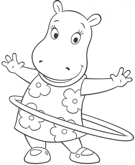 Free Printable Backyardigans Coloring Pages For Kids