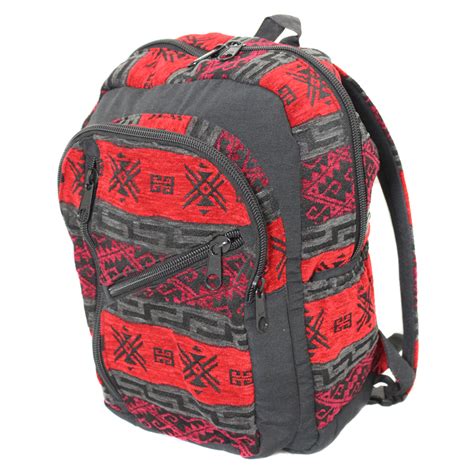 Andean Voyager Salasaca Tapestry Artisan Native American Backpack ...