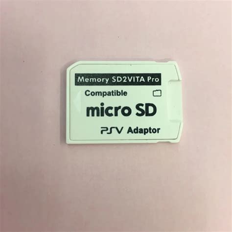 Newest Version 5.0 SD2Vita For PS Vita Memory Card for PSVita Game ...