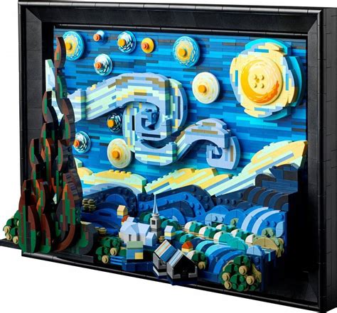 LEGO Vincent Van Gogh – The Stary Night 21333 LEGO Set Review – Game of ...