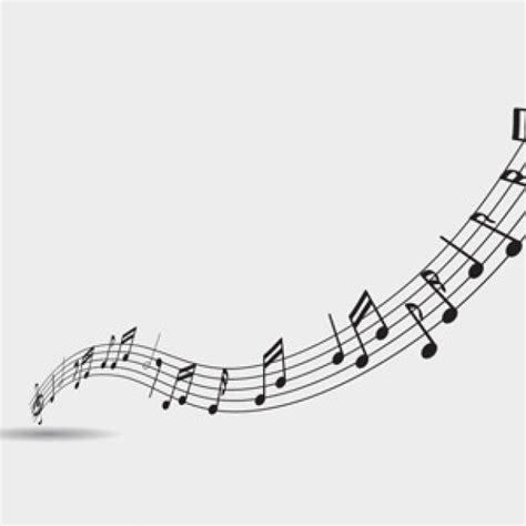 music notes about music flow | download Free Background Vector