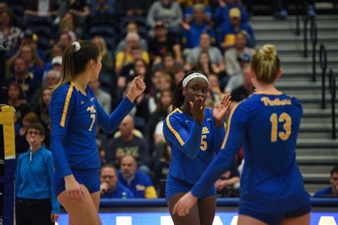 No. 2 Pitt volleyball sweeps Howard in opening NCAA Tournament match ...