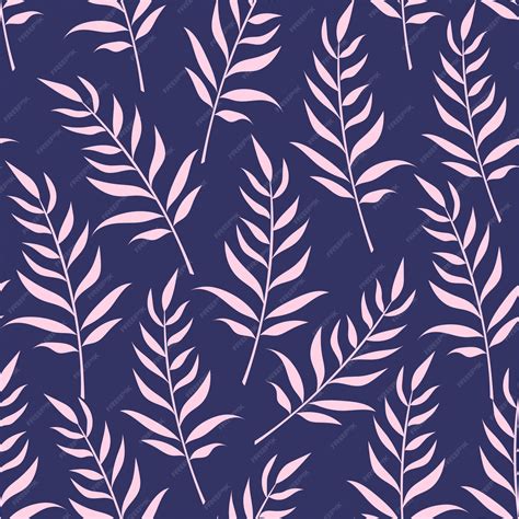 Premium Vector | Tropical leaf pattern