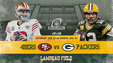 Packers will face 49ers in NFC Divisional playoff