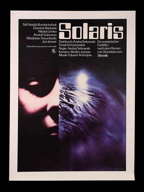 SOLARIS (1971) - East German Poster - Current price: £175