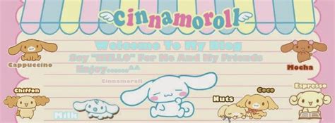 Cinnamoroll And Friends Names