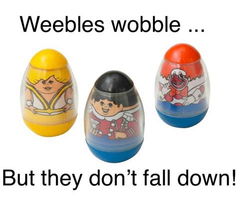 Weebles wobble, but they don’t fall down! | Childhood memories 70s, Childhood memories, My ...