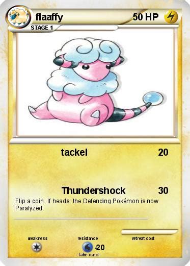 Pokémon flaaffy 5 5 - tackel - My Pokemon Card