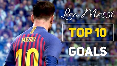 Top 10 Messi Goals - Magical Messi Goals in FIFA Gameplay - YouTube