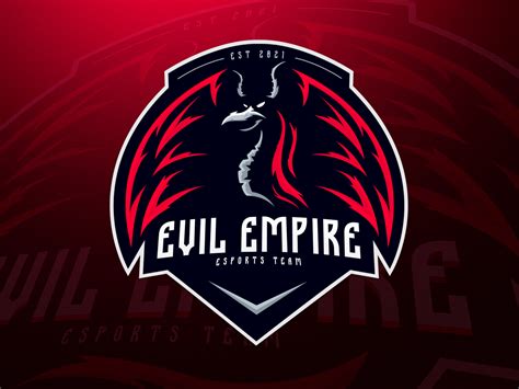 EVIL EMPIRE MASCOT LOGO by Yaroslav Frolov on Dribbble