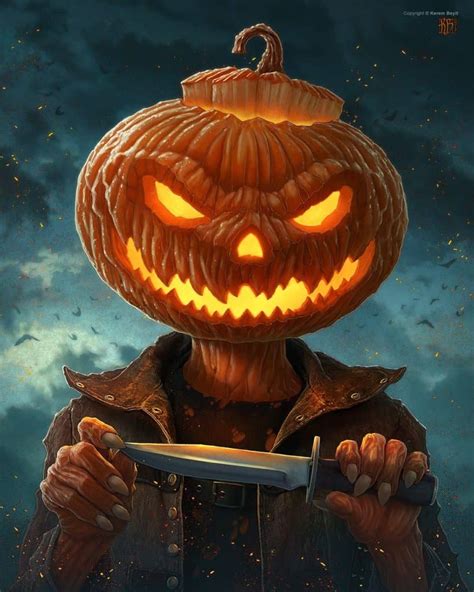 31 Spooktacular Jack-o'-Lantern Paintings For Your Inspiration - Paintable