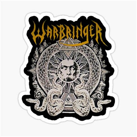 "WARBRINGER BAND METAL" Sticker for Sale by KienCanUYFes | Redbubble