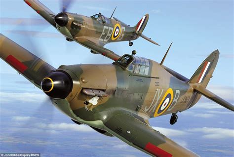 Stunning photographs show Hurricane plane used in Battle of Britain | Wwii fighter planes ...