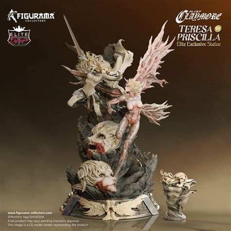 Figurama announces the statue of Claymore “Teresa vs. Priscilla