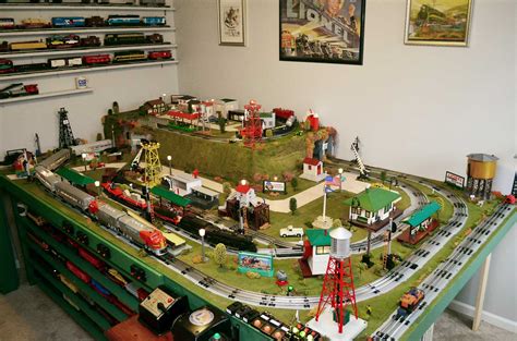 Small O and S gauge layouts have always been part of the hobby - Trains