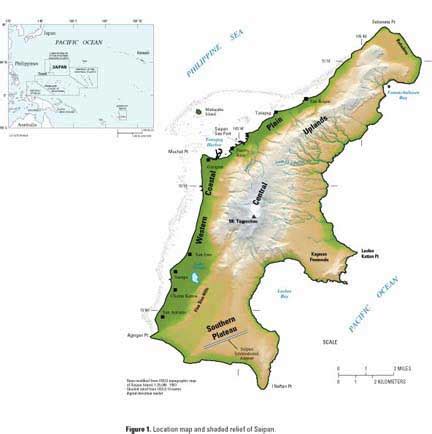 Map Of Saipan Island - Map Of Stoney Lake