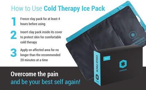 Amazon.com: ICEWRAPS 12"x21" Extra Large Ice Pack with Soft Fabric ...