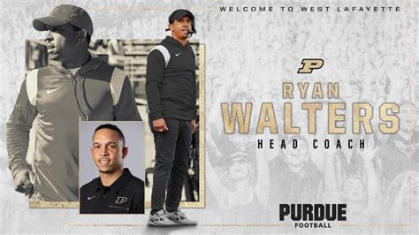 Purdue names Ryan Walters new head coach