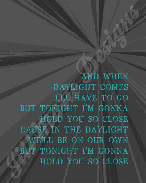 Maroon 5 - "Daylight" | Song Lyrics Digital Printable - INSTANT DOWNLOAD | My love song, Songs ...