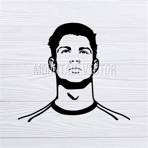 Cristiano Ronaldo Svg, CR7 Svg, Cricut, Ronaldo Silhouette, Ronaldo Clipart, Perfect for Cricut ...