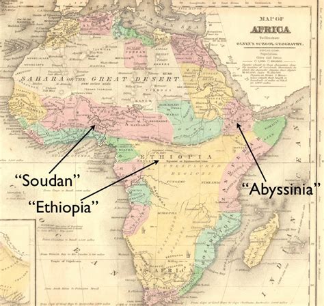 The Migration of Place Names: Africa, Libya, Ethiopia, Eritrea, and ...