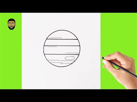 How To Draw Jupiter planet step by step - YouTube