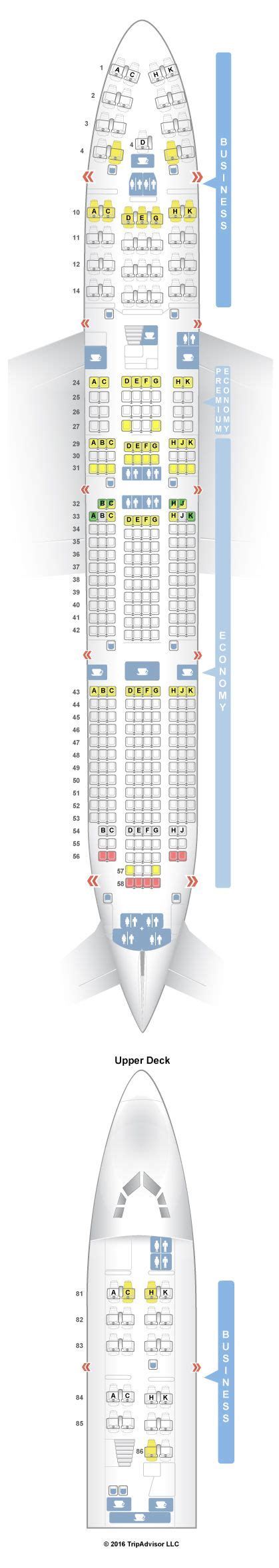 Boeing 747-400 Seating Configuration Lufthansa - Sitios Online Para ...