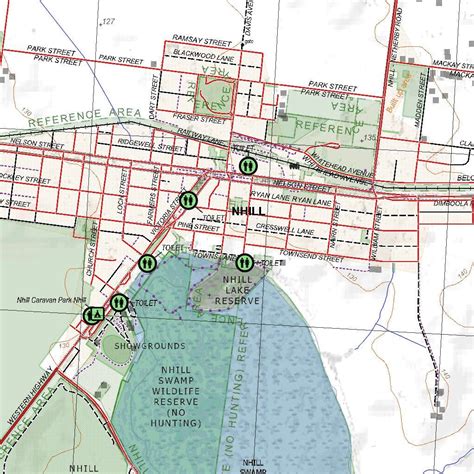 Getlost Map 7225-3 NHILL Victoria Topographic Map V16b 1:25,000 by ...