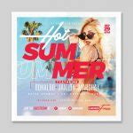 Summer Flyer PSD Template - ksioks