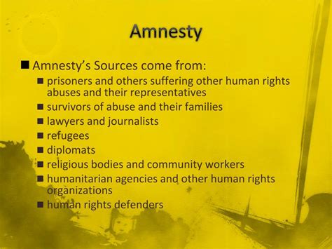 PPT - Amnesty International PowerPoint Presentation, free download - ID:5463242