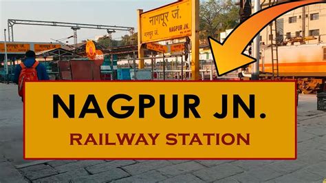 NGP, Nagpur Junction railway station, India in 4k ultra HD - YouTube