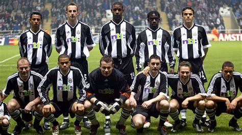 Revisiting the last Newcastle XI to play in the Champions League in 2003