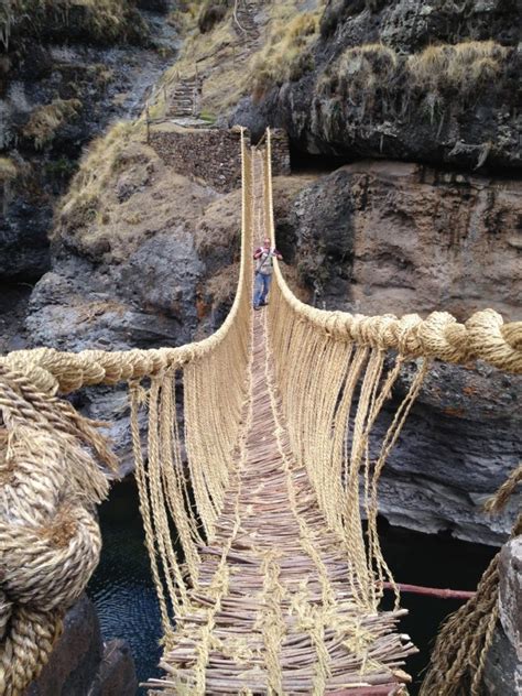 Search For The Last Inca Rope Suspension Bridge In Peru - Hidden Inca Tours